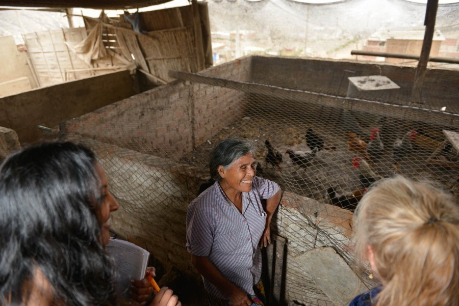 Our study tour group was impressed by Dimas Morales.