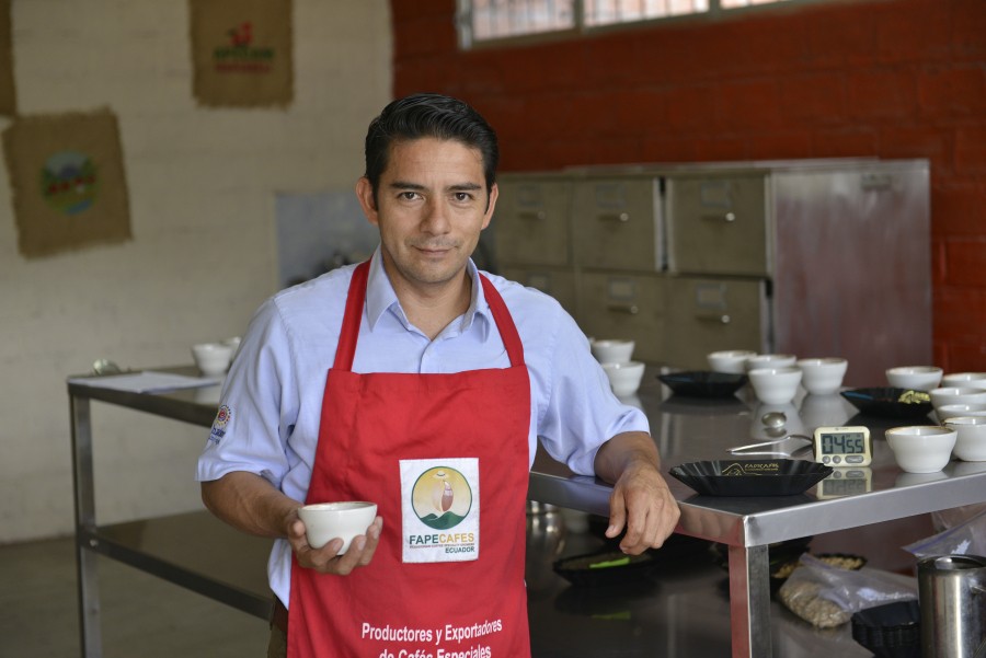 José Apolo, Fapecafes quality controller